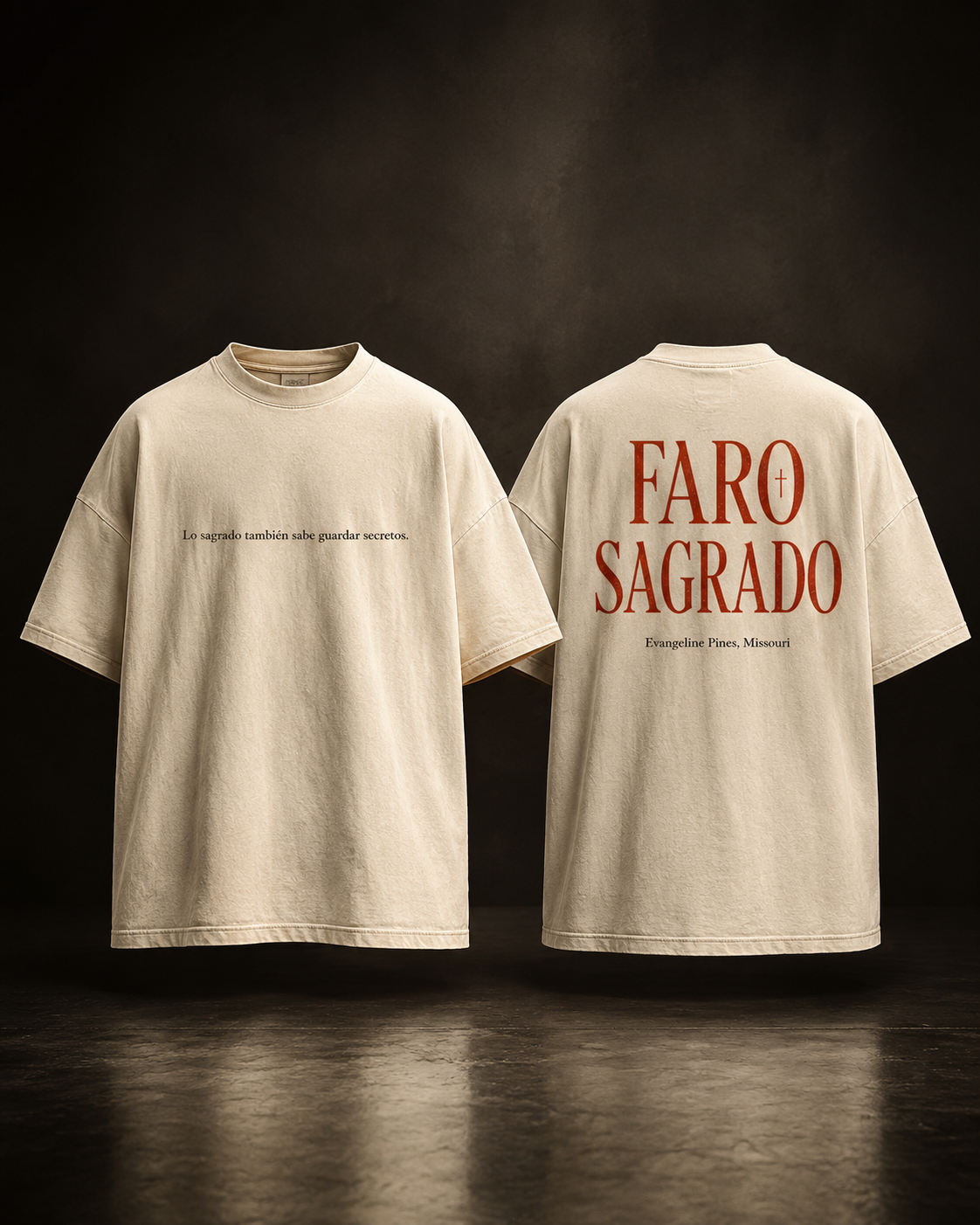 Camisa Lo sagrado guarda secretos
