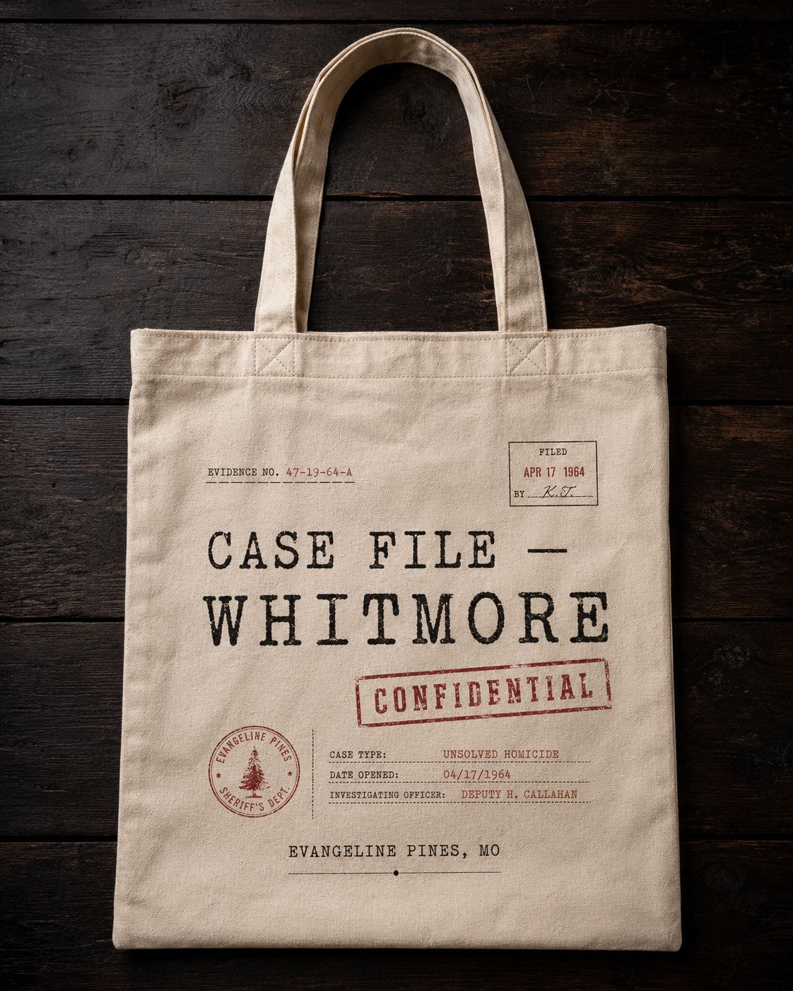Tote bag tipo expediente