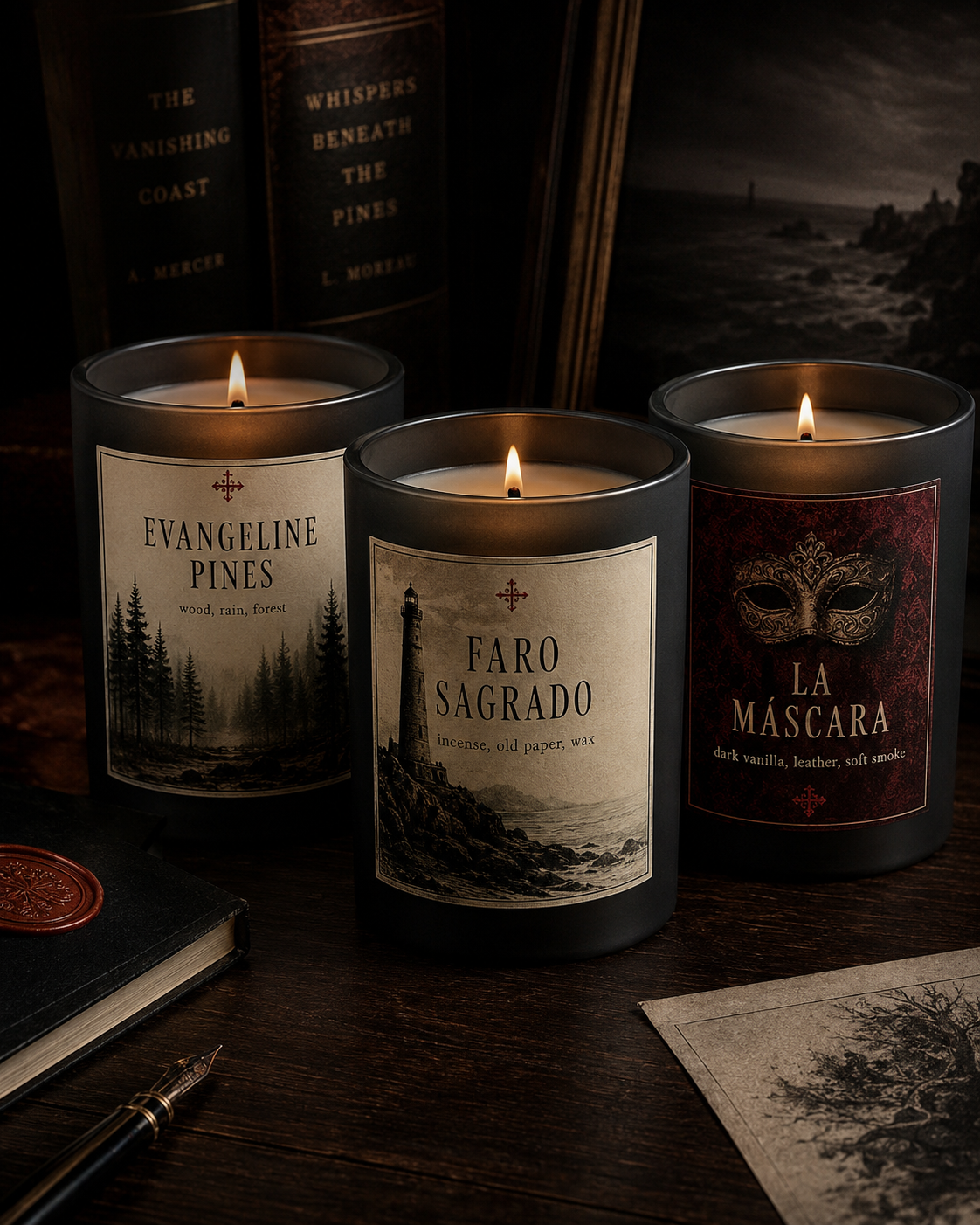 Vela aromática